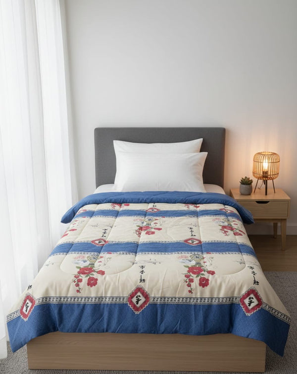 COTTON COMFORTER SINGLE BED (SALE)