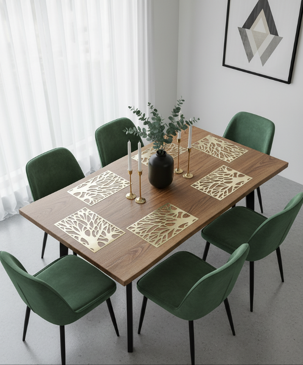 AUTHENTIC 6PCS TABLE MAT