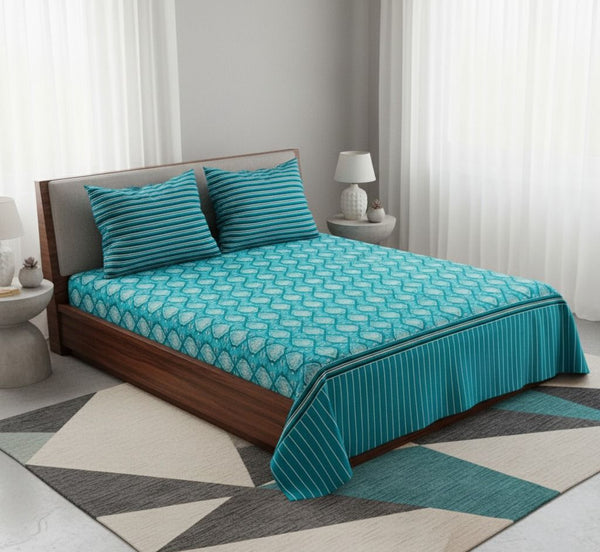COTTON BEDSHEET 3PCS